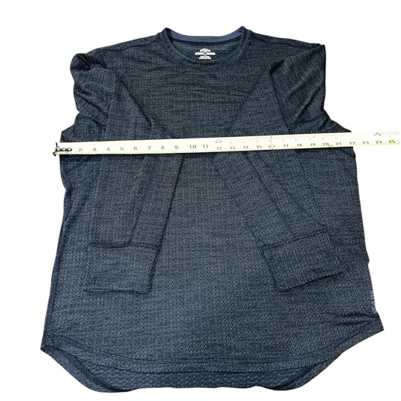 Prana Men's Dark Gray Long Sleeve Shirt - Picture 6 of 8